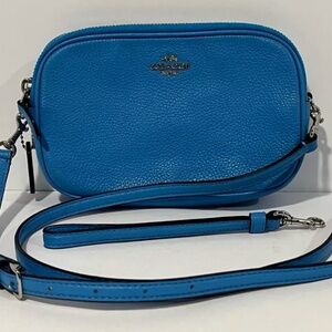 Coach Double Zip Leather Crossbody